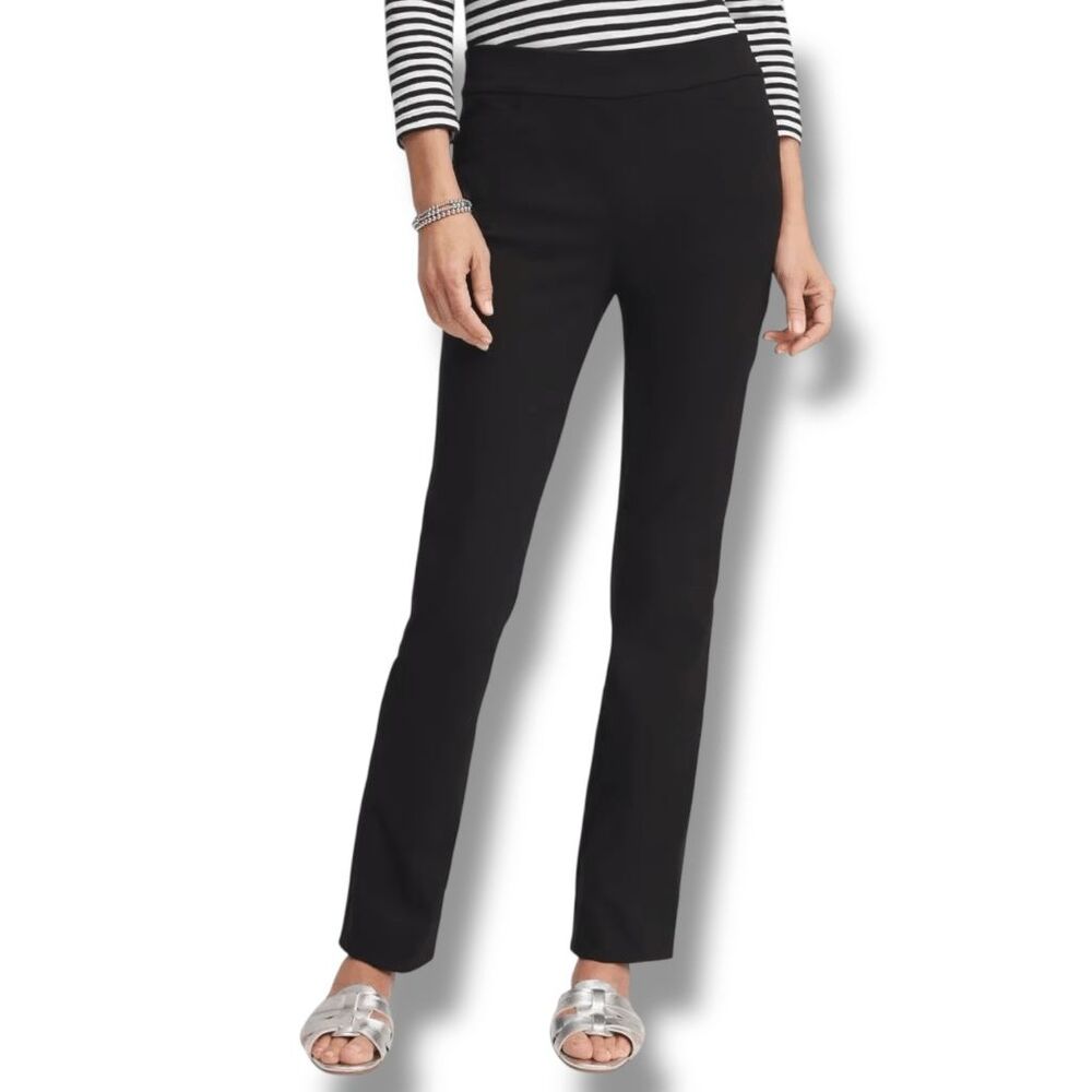 Chico's Charcoal Gray Pull on Pants, Chico's‎ Size 2